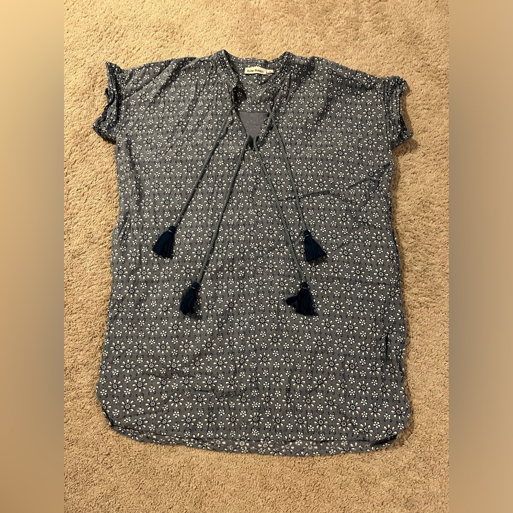 ROBERTA ROLLER RABBIT COVER UP/MINI DRESS